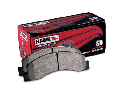 Hawk Performance SuperDuty Brake Pads; Front Pair (07-15 Silverado 1500)