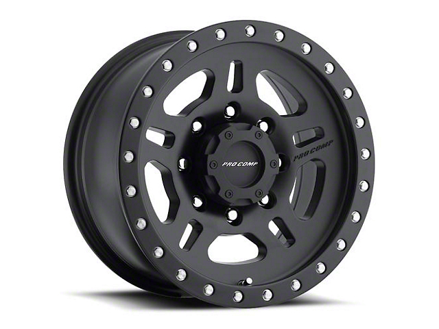 Pro Comp Wheels La Paz Satin Black 6-Lug Wheel; 17x8.5; 0mm Offset (21-23 Tahoe)
