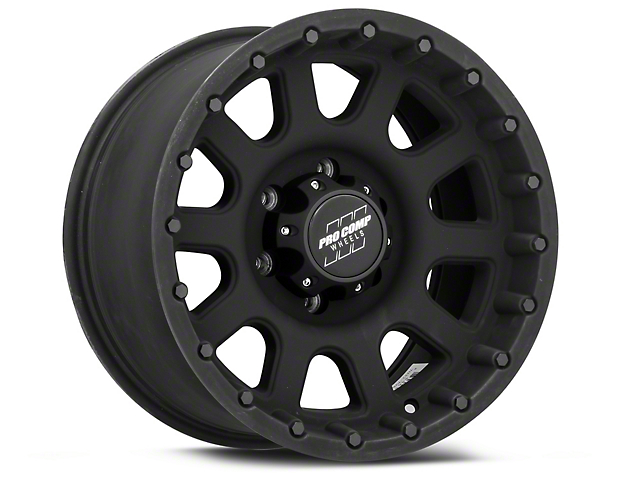 Pro Comp Wheels 32 Series Bandido Flat Black 6-Lug Wheel; 17x9; -6mm Offset (21-23 Tahoe)