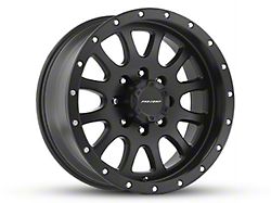 Pro Comp Wheels Syndrome Satin Black 6-Lug Wheel; 17x9; -6mm Offset (19-23 Silverado 1500)