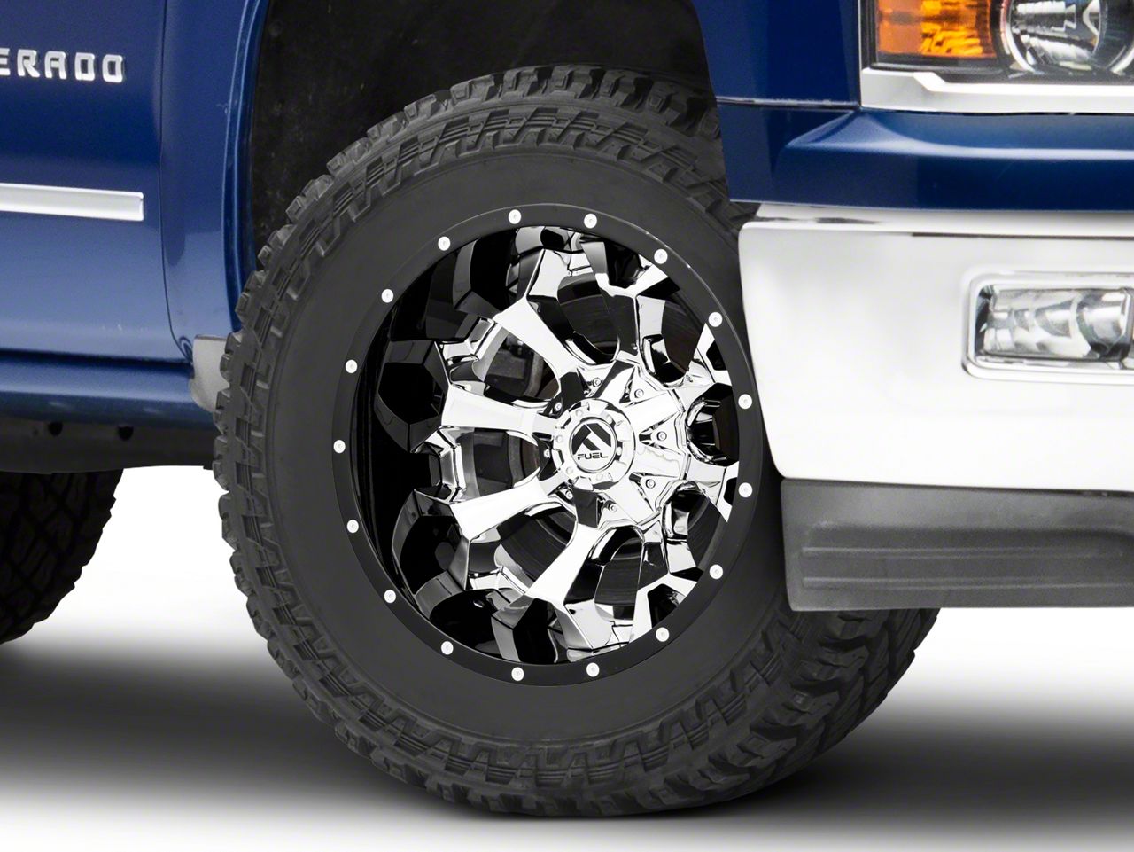 Fuel Wheels Assault Chrome 6-Lug Wheel; 20x12; -43mm Offset (21-23 Tahoe)