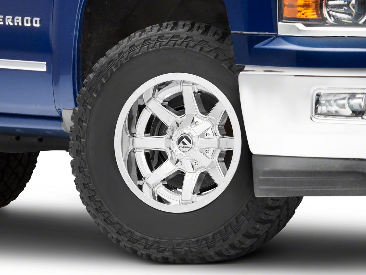 Fuel Wheels Tahoe Maverick Chrome 6Lug Wheel; 17x10; 24mm Offset D53617009845 (1520 Tahoe