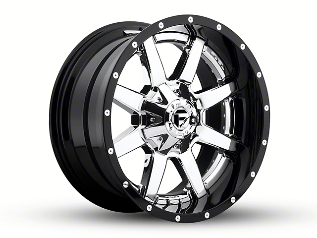 Fuel Wheels Maverick Chrome 6-Lug Wheel; 24x12; -44mm Offset (07-14 Tahoe)