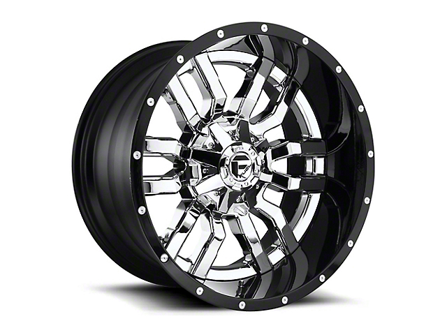Fuel Wheels Sledge Chrome 6-Lug Wheel; 20x10; -18mm Offset (15-20 Tahoe)