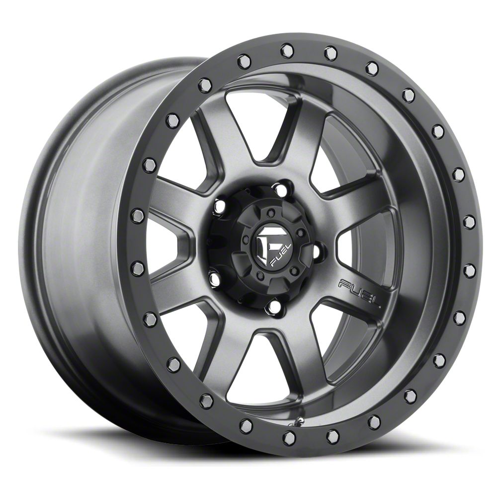 Fuel Wheels Trophy Gun Metal 6-Lug Wheel; 20x9; 20mm Offset (15-20 Tahoe)