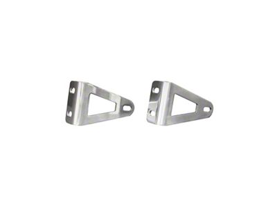 HDX Grille Guard LED Light Bracket for 20 or 30-Inch LED Light Bar; Stainless Steel (Universal; Some Adaptation May Be Required)