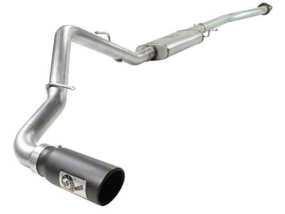 AFE MACH Force-XP 3-Inch Single Exhaust System with Black Tip; Side Exit (99-03 5.3L Silverado 1500)