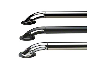 Putco Locker Side Bed Rails; Stainless Steel (03-06 Silverado 1500)