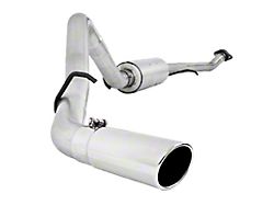 MBRP Armor Lite Single Exhaust System with Polished Tip; Side Exit (03-06 5.3L Silverado 1500)