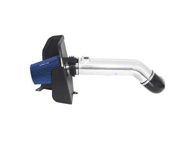 Spectre Performance Cold Air Intake with Blue Filter; Polished (09-13 5.3L Silverado 1500)