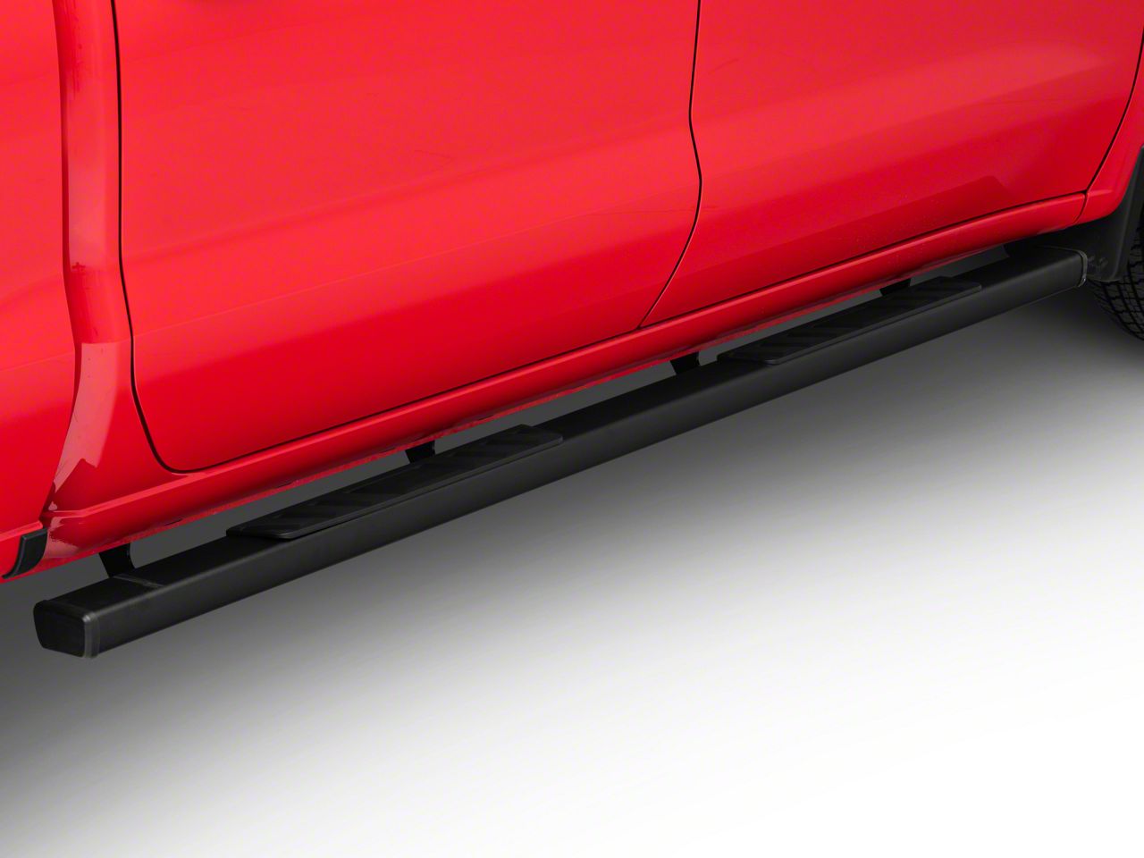 Barricade T4 Side Step Bars; Black (19-23 Silverado 1500 Crew Cab)