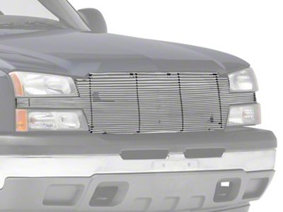 RedRock Upper Replacement Grille; Polished (03-06 Silverado 1500)