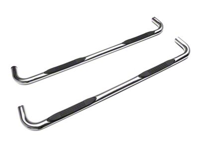 Barricade 3-Inch Side Step Bars; Body Mount; Stainless Steel (19-23 Silverado 1500 Double Cab)
