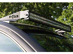 N-Fab 50 Series LED Light Bar Roof Top Light Bar Mount; Textured Black (99-06 Silverado 1500)