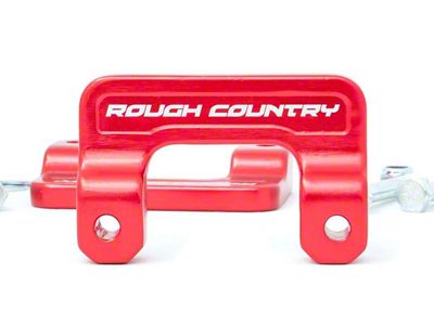 Rough Country 2-Inch Leveling Lift Kit; Red (07-18 Sierra 1500, Excluding 14-18 Denali)
