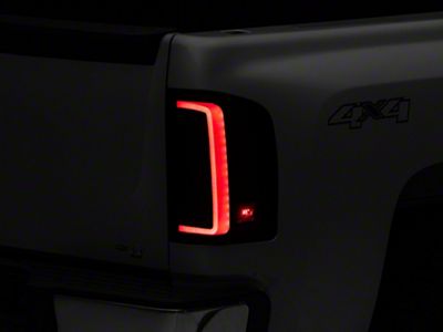 Raxiom G2 LED Tail Lights; Black Housing; Smoked Lens (07-13 Silverado 1500)
