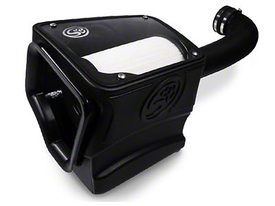 S&B Cold Air Intake with Dry Extendable Filter (17-18 6.2L Sierra 1500)