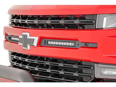 Rough Country Dual 10-Inch Black Series LED Grille Kit (19-21 Silverado 1500, Excluding Custom Trail Boss, High Country & WT)