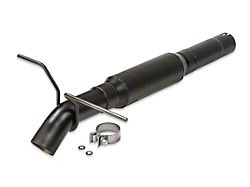 Flowmaster Outlaw Extreme Single Exhaust System; Turn Down (14-18 4.3L Silverado 1500)