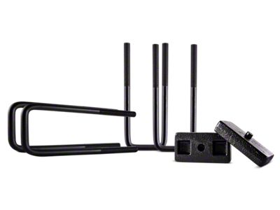 Body Armor 4x4 1-Inch Rear Block Lift Kit (07-13 Silverado 1500)