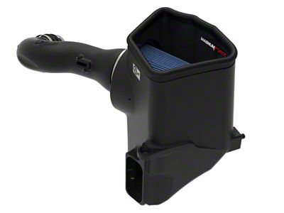AFE Magnum FORCE Stage-2 Cold Air Intake with Pro 5R Oiled Filter; Black (19-23 6.2L Silverado 1500)