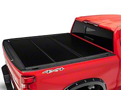Rough Country Low Profile Hard Tri-Fold Tonneau Cover (19-23 Sierra 1500 w/ 5.80-Foot Short Box & w/o MultiPro Tailgate)