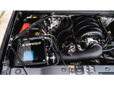 Corsa Performance Closed Box Cold Air Intake with Donaldson PowerCore Dry Filter (14-18 6.2L Sierra 1500)