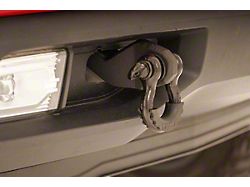 Rough Country Tow Hook to Shackle Conversion Kit with D-Ring Shackles and Rubber Isolators (19-23 Silverado 1500)