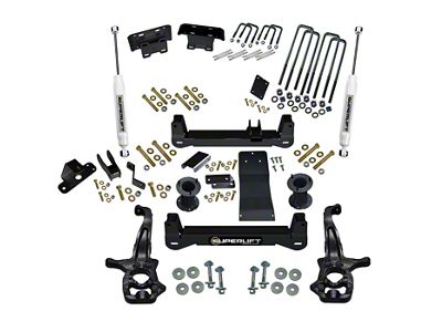 SuperLift 6-Inch Suspension Lift Kit with SuperLift Shocks (19-23 Silverado 1500, Excluding Trail Boss & ZR2)