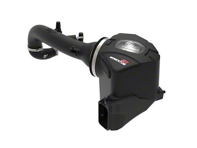 AFE Momentum GT Cold Air Intake with Pro DRY S Filter; Black (19-23 2.7L Sierra 1500)