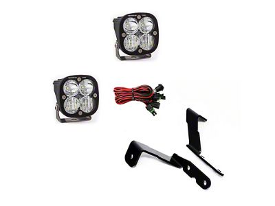 Baja Designs Squadron Pro LED Lights with A-Pillar Mounting Brackets (07-14 Tahoe)