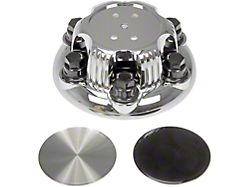 Center Cap; Polished (99-12 Silverado 1500)
