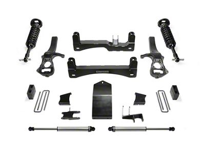 Fabtech 6-Inch Performance Suspension Lift Kit with Dirt Logic 2.5 Coil-Overs and Dirt Logic 2.25 Shocks (19-23 4WD Silverado 1500 Crew Cab w/ 5.80-Foot Short Box, Excluding Diesel & Trail Boss)