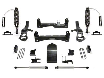 Fabtech 6-Inch Performance Suspension Lift Kit with Dirt Logic 2.5 Reservoir Coil-Overs and Dirt Logic 2.25 Shocks (19-23 4WD Silverado 1500 Crew Cab w/ 5.80-Foot Short Box, Excluding Diesel & Trail Boss)