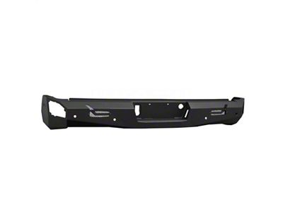 Pro-Series Rear Bumper; Textured Black (19-23 Silverado 1500)