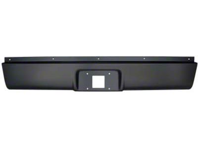 Replacement Rear Bumper Roll Pan with License Plate Bucket (99-06 Sierra 1500)