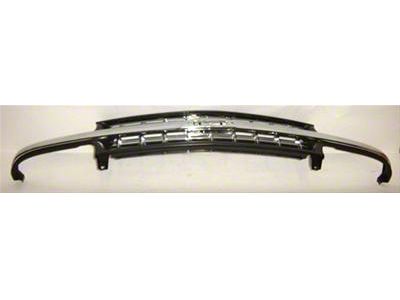 Upper Replacement Grille; Black and Chrome (99-02 Silverado 1500)