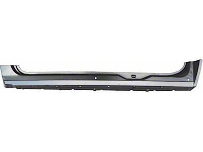 Replacement Rocker Panel; Driver Side (07-13 Silverado 3500 HD Extended Cab)