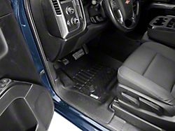 Proven Ground Precision Molded Front Floor Liners; Black (14-18 Silverado 1500 Crew Cab)