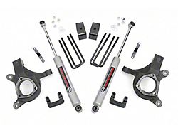 Rough Country 5-Inch Suspension Lift Kit with Premium N3 Shocks (07-13 2WD Silverado 1500)