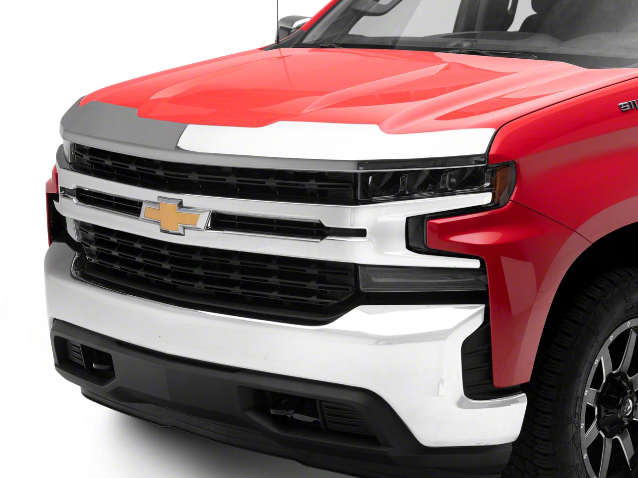 Silverado 1500 Aeroskin Hood Protector; Chrome (19-23 Silverado 1500 ...