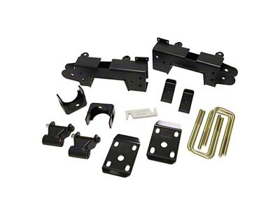 Belltech 6-Inch Drop Flip Kit with C-Notch (19-23 4WD Silverado 1500 Double Cab, Crew Cab, Excluding Trail Boss)