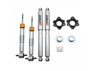 Belltech 2-Inch Front Leveling Kit with Trail Performance Shocks (07-18 2WD/4WD Sierra 1500)