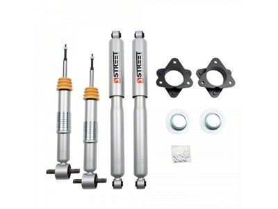 Belltech 3-Inch Front Leveling Kit with Trail Performance Shocks (07-18 2WD/4WD Sierra 1500)
