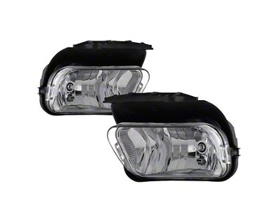 OEM Style Fog Lights without Switch; Clear (03-06 Silverado 1500)