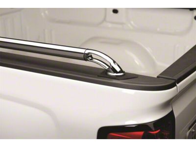 Putco Locker Side Bed Rails; Stainless Steel (19-23 Silverado 1500)