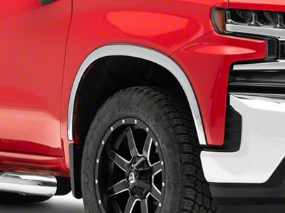 Putco Stainless Steel Fender Trim (19-23 Silverado 1500)