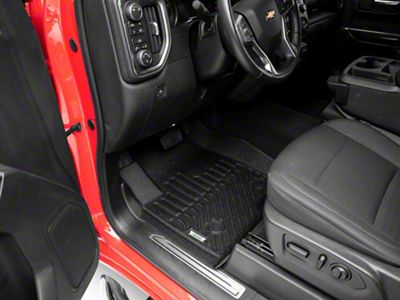 Proven Ground Precision Molded Front Floor Liners; Black (19-23 Silverado 1500)