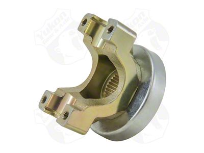 Yukon Gear Differential End Yoke; Rear Differential; GM 8.60-Inch; Pinion Yoke; For Use with 1350 U-Joint; 1.188-Inch Cap Diameter; Strap Style; Forged (99-17 Sierra 1500)