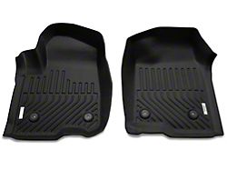 Proven Ground Precision Molded Front and Rear Floor Liners; Black (19-23 Silverado 1500 Double Cab w/ Rear Seat Storage)